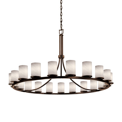Dakota 21 - Light Dimmable Tiered Chandelier