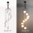 Cluster Pendant Lighting for High Ceiling Stair-271341654-271341652