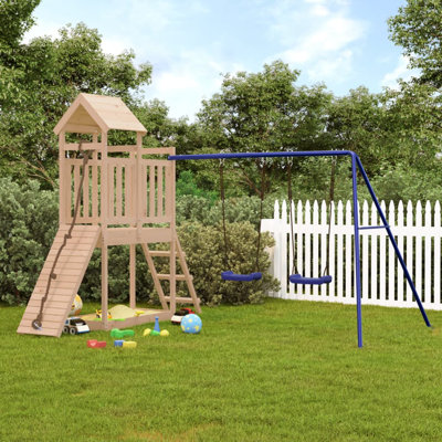Fuqua Freeport Park Swing Set with 2 Swing(s)