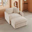 Chenille Sofa Set with Versatile Modular Ottoman-1739525643