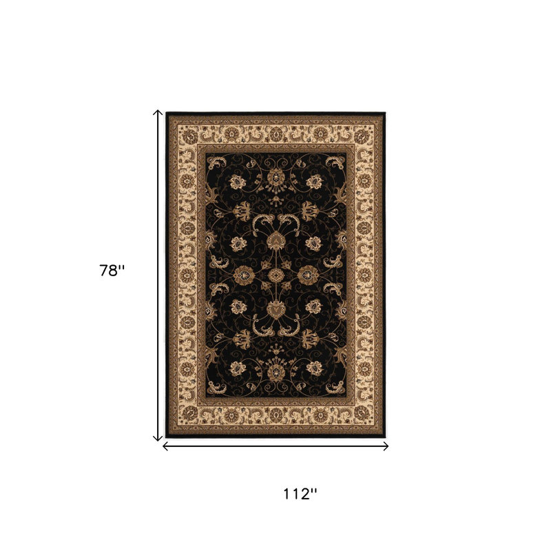 Aqila Oriental Indoor Rug, Rectangle 7' x 9'