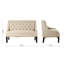 Binney Polyester Upholstered Bench