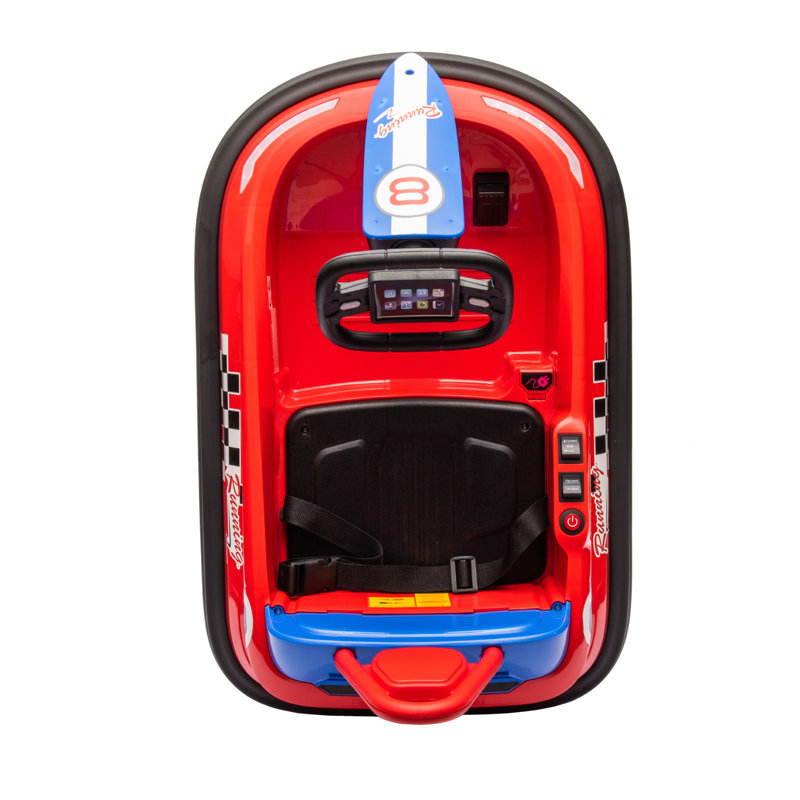 Kart 1 place pour tout-petits 6V Freddo, Rouge