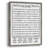 Bath Word Search Framed Print - Solid Wood-791113352