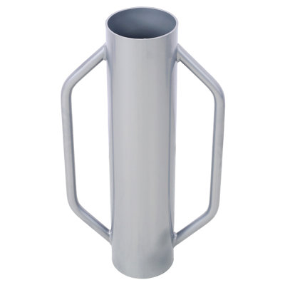 Pilier de garde-corps avec poignée et pilier à percussion pour poste de garde en métal en forme de U