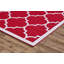 Tapis rouge tissé à la machine Trendy-23489127