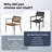 Deen Auminum Stackable Outdoor Dining Armchair-134106875-118337269
