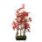25" Artificial Red Japanese Maple Bonsai Tree with Weathered Base
