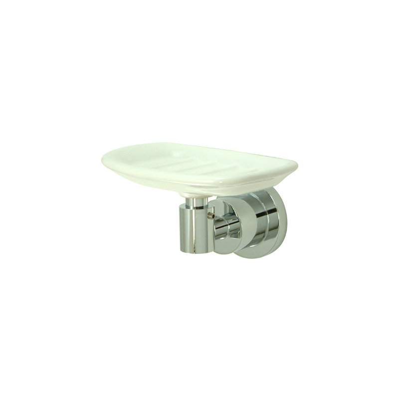 South Beach Soap Dish, Polished Chrome