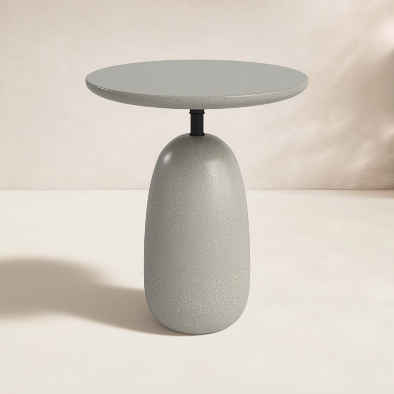 Broadway Outdoor Round Side Table
