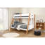 Mobilier de chambre à coucher de style contemporain avec lits superposés et lits superposés