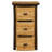 Fireside Lodge Hickory Log Three Drawer File Cabinet - Espresso-1772418375