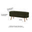 Banc de rangement rembourré Boucle-525334647