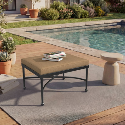 Sunbrella® Outdoor Ottoman Seat Cushion