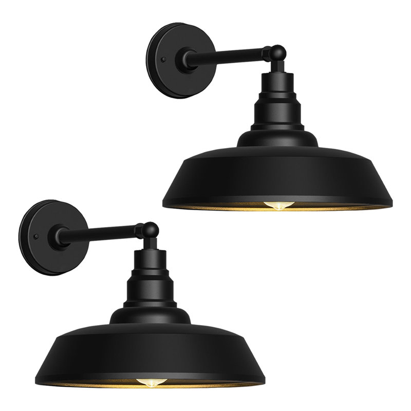 Outdoor Wall Light, 13'' H X 15'' W X 20'' D
