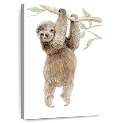Playful Baby Sloth