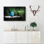 Kingfisher Looking West In Abstract - Wrapped Canvas Print-55309196