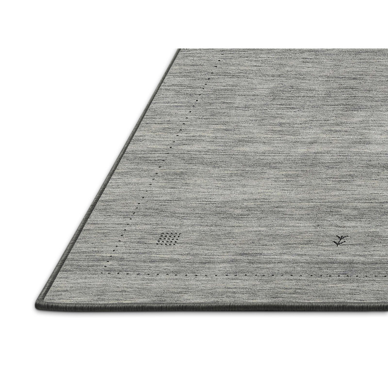 Tapis abstrait gris, Rectangle 5 pi x 7 pi