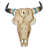 Mystic Plains Warrior Cow Skull Wall Sculpture-1707723528