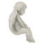 Statue ange de méditation