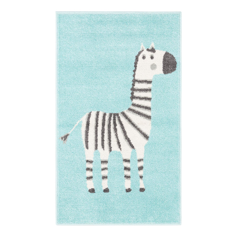 Whimsy Machine Woven Polypropylene Plastic Rug, Runner 2'2" x 3'11"