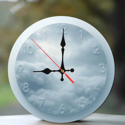 Colorful Elephant Clock