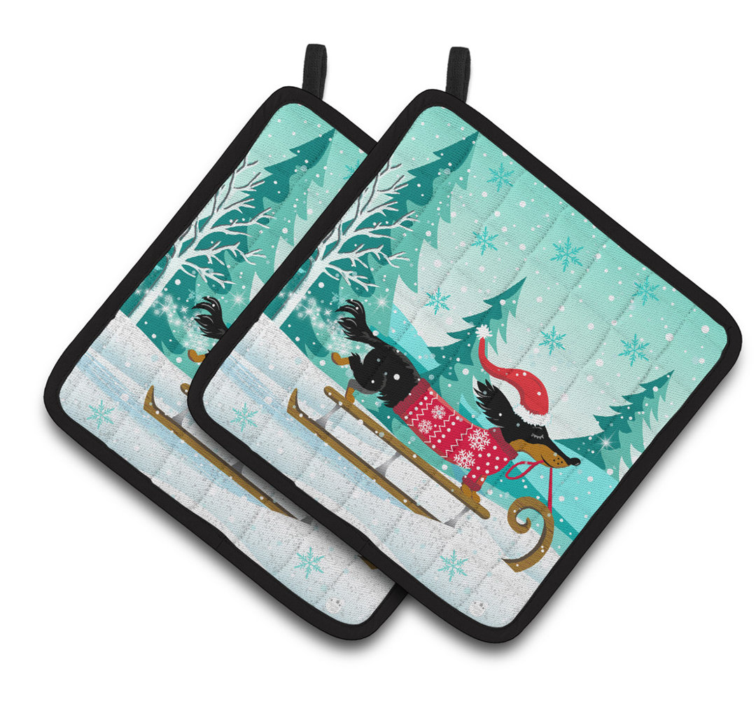 Caroline's Treasures Polyester Potholder (Set of 2) Caroline's Treasures