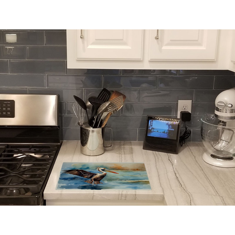 Pelican Glass Cutting Board Large