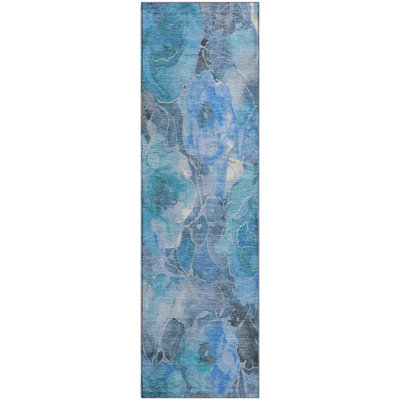 Premium Machine Washable Chelston AMF1859 Floral Rug