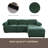 93" Length , Fashionable Modular Sofa, Iron Frame, Chenille Sofa, Suitable For Living Room-2136813171