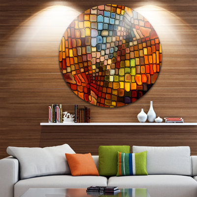 «Dreaming of Stain Glass», impression sur métal
