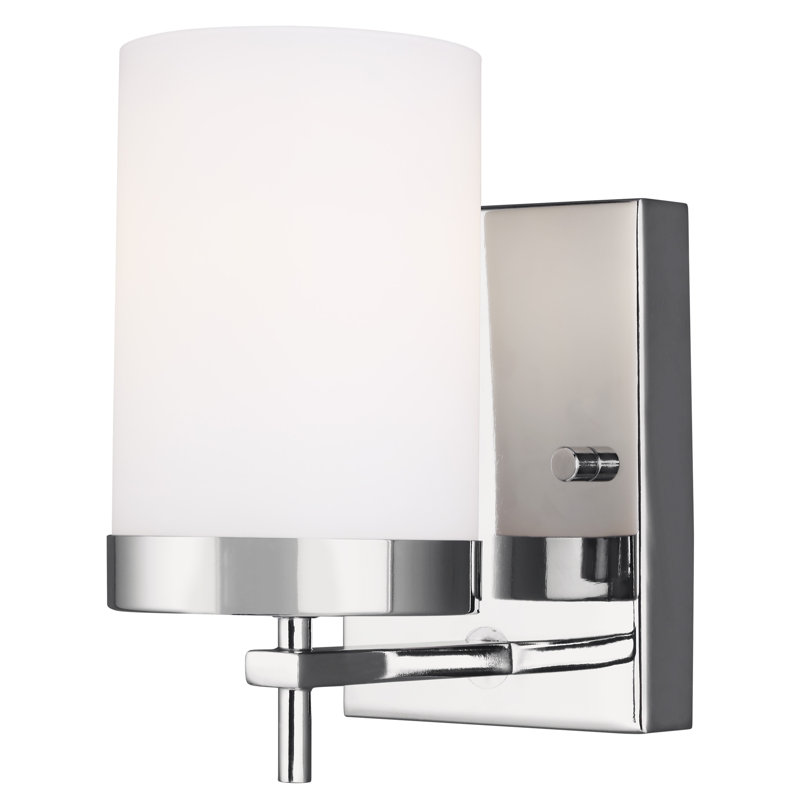 Zire 1 - Light Armed Sconce, Chrome, No