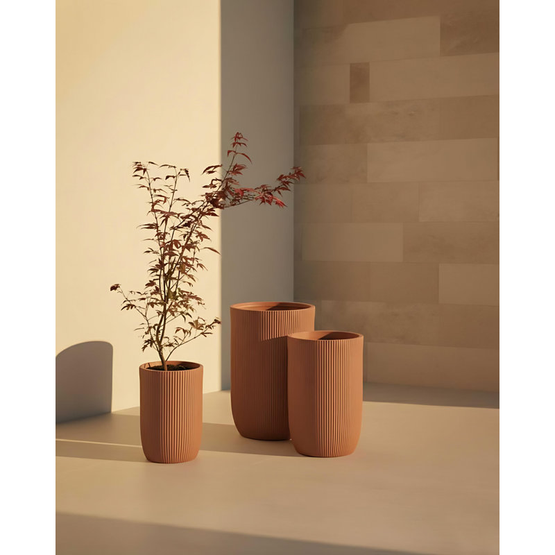 Pot Planter, 14.96" H x 9.8" W x 9.8" D