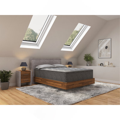 Matelas hybride matelassé 13 po Eurotop