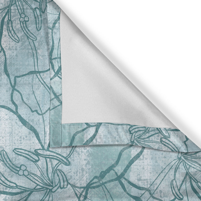 Semi Sheer Curtain Pair