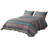 Boho Floral Cotton Reversible Quilt Set-1173658696-1173658697