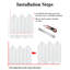 10Pcs Peel and Stick 1.2mm Wall Paneling-103520364