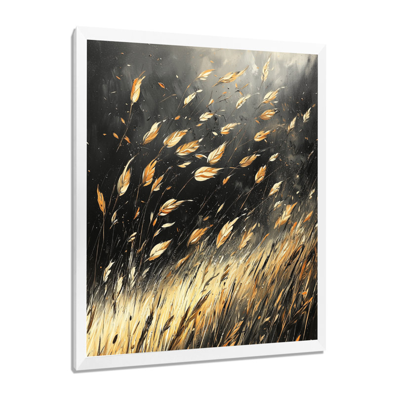 Karly - paysages, impressions sur toile, H 40 po x l 30 po, Blanc, Picture Framed