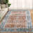 Oriental Machine Washable Rug for Living Room Floral Indoor Carpet for Home Decor Aesthetic Non-Slip Vintage Rug for Bedroom Dining Room Hallway Kitchen Office Nursery Playroom Teen Dorm-1426788747