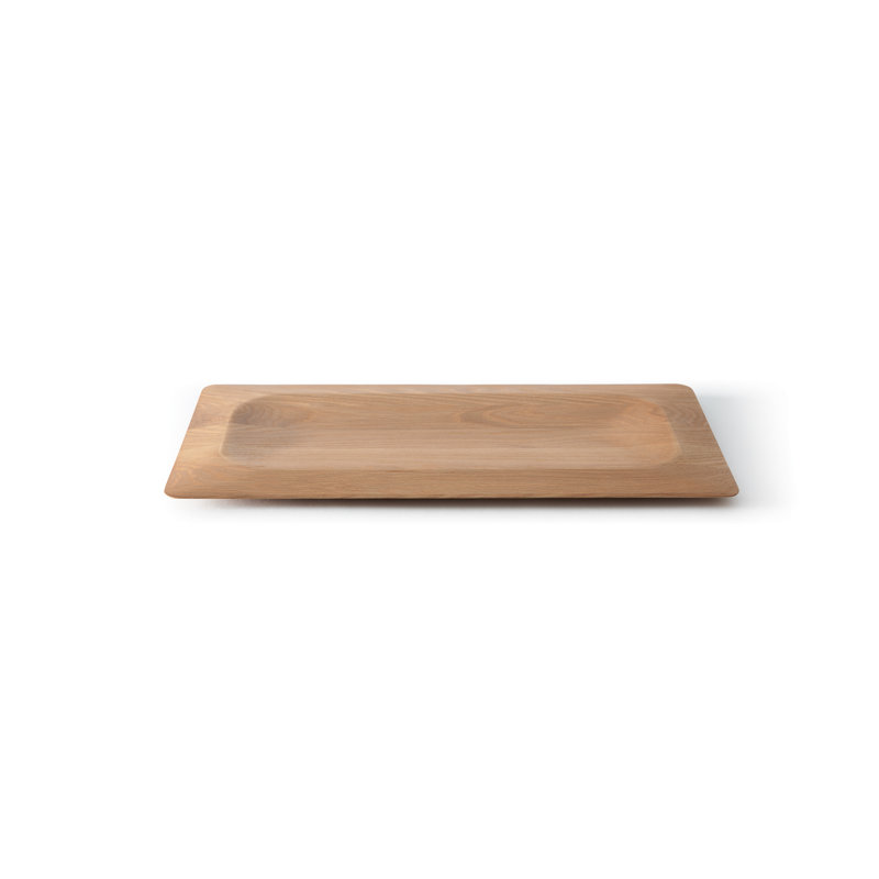 Solid Wood Tray, Brown