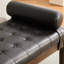 Banc rembourré en similicuir de 66 pouces, banc de bout pour chambre à coucher et garde-robe-131272164