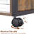 Office Printer Stand And File Cabinet With Socket Charging, A4 Letter Storage Areas, Metal Sides, Simple Installation, Rustic Color Scheme Home Charging Ports, Compartments, Side Structure, Fast
