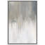 Minimal paysage blanc et gris grunge industriel abstrait minimalisme contemporain nordique neutre, impression sur toile-97558601-97558602-119461170