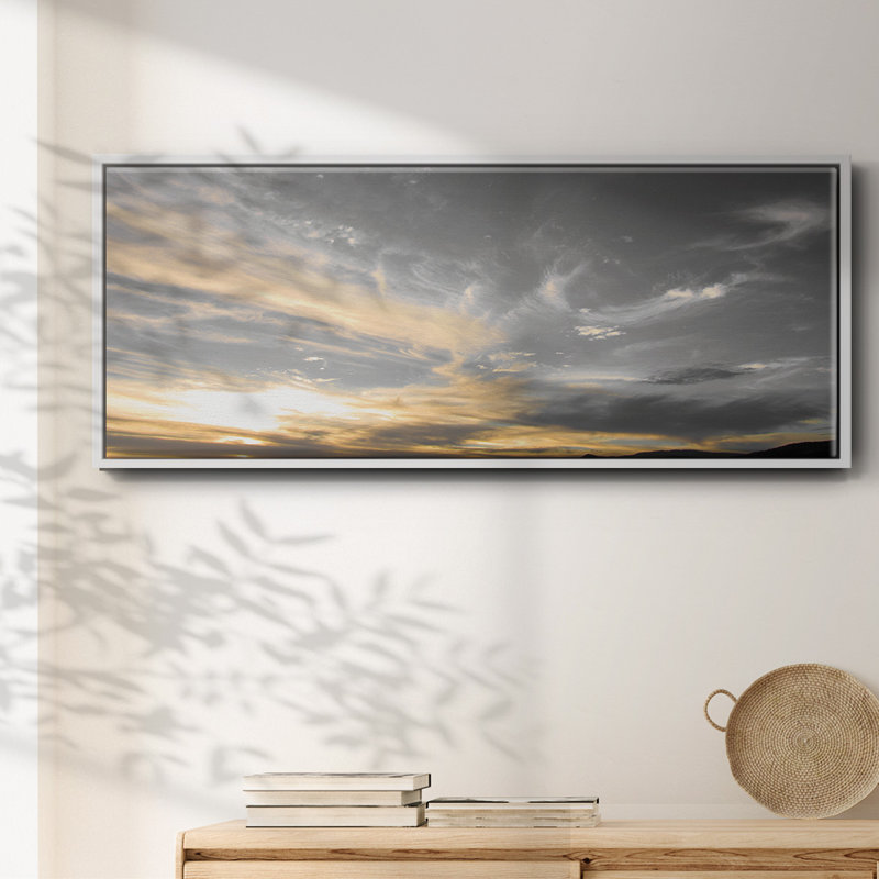 «Sky Above», reproduction d'art sur toile, Blanc, H 12 po x l 30 po x P 1,5 po