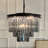 6-Lights Modern 3-Tier Round Fringe Crystal Chandelier-200854623
