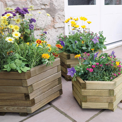 Wood Planter Box