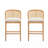 Wood Frame Upholstered Barstool-115802224