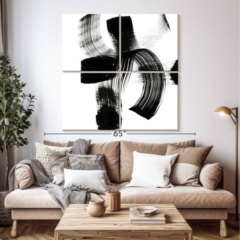 Avery Monochromatic Playtime IV, 50" H x 50" W