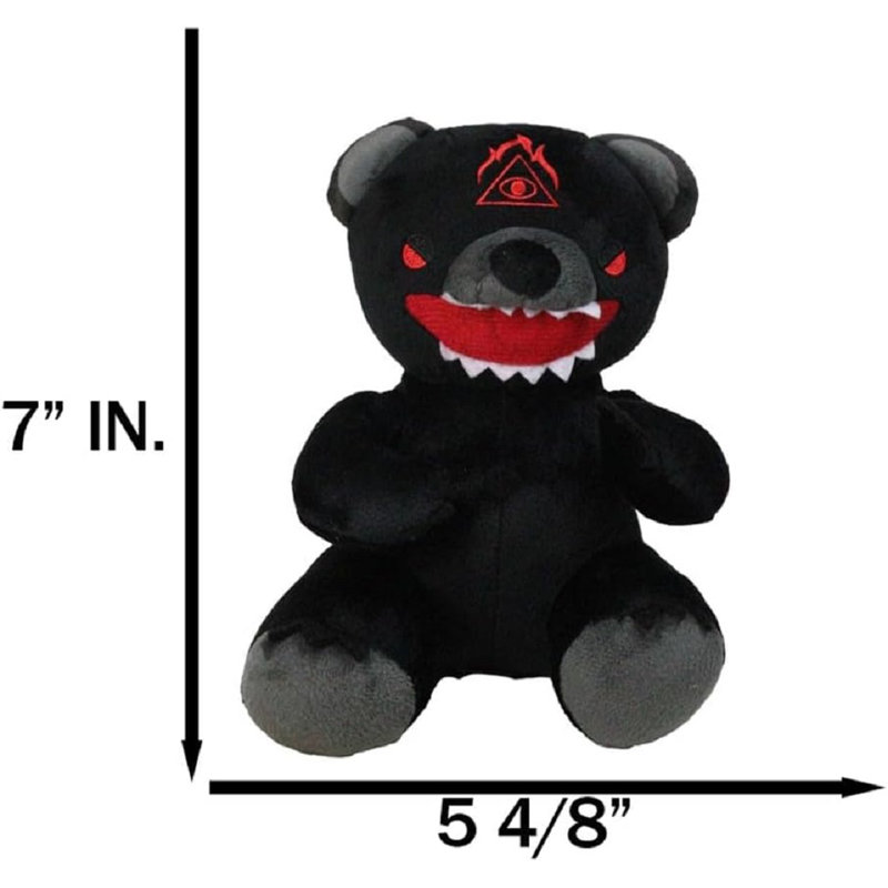 Underworld Mythological Creature Evil Teddy Bear Decorative Luxe Soft Plush Toy