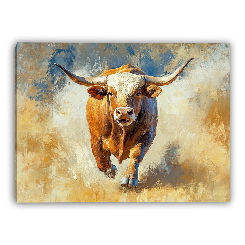Art doré sur toile tendue, H 16 po x l 24 po x P 1,5 po